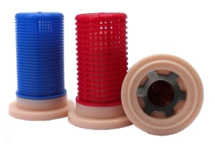 LECHLER Kugelventil 25M rot 0,5 bar
