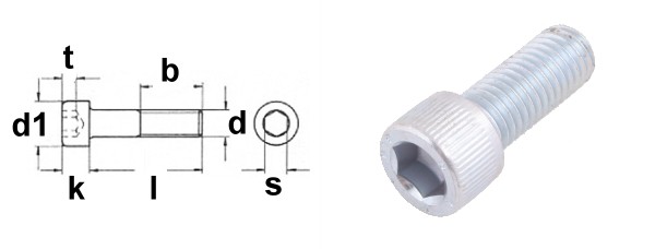 Inbusschrauben SW 12