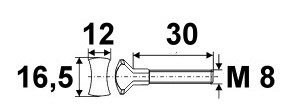 Hammerkopfschraube