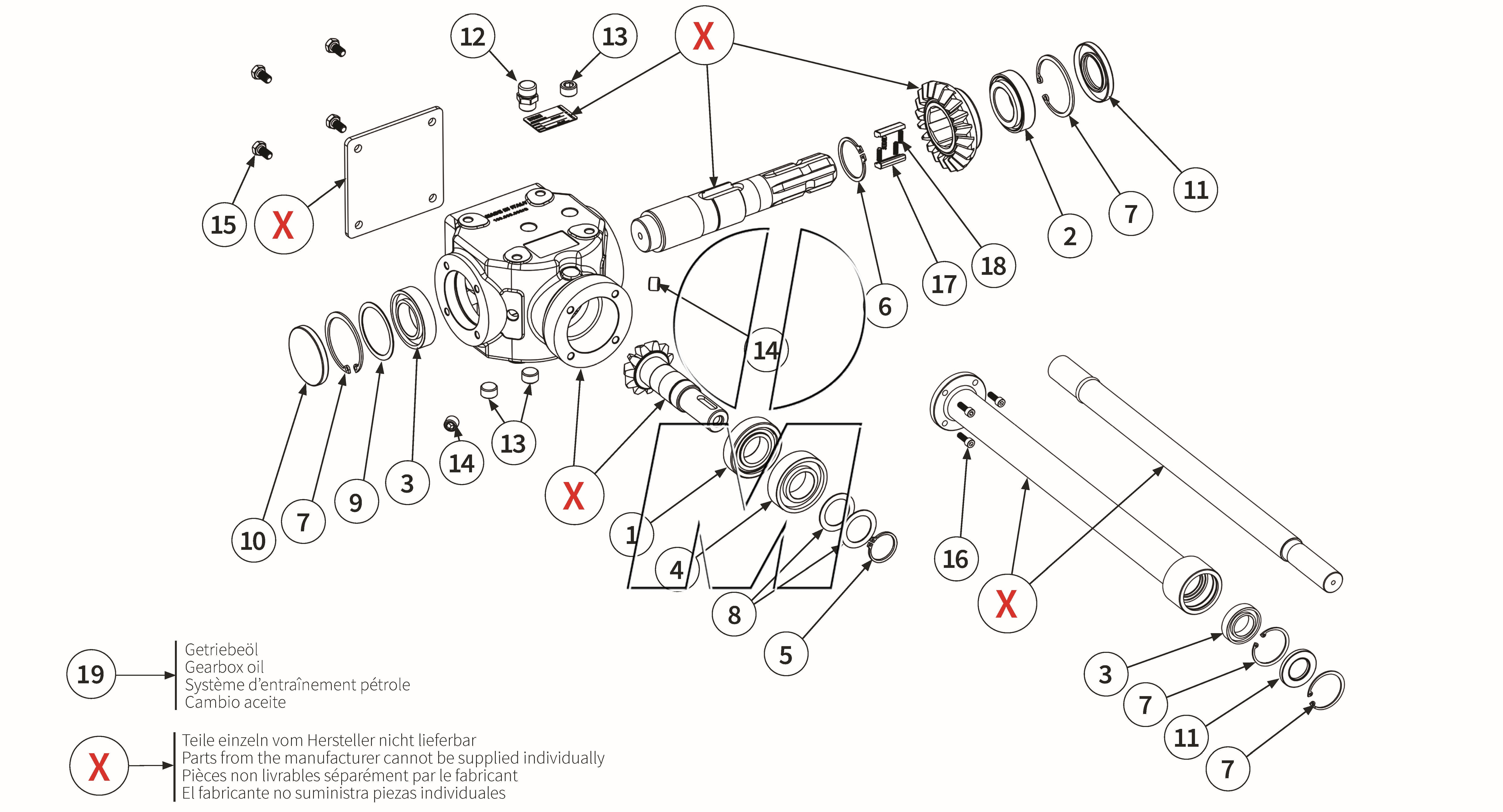 Zeichnung 09: Getriebe MA 20 (P_C_ET_24_WEL_FR-HY)