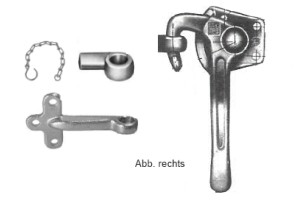 Winkelhebelverschluss